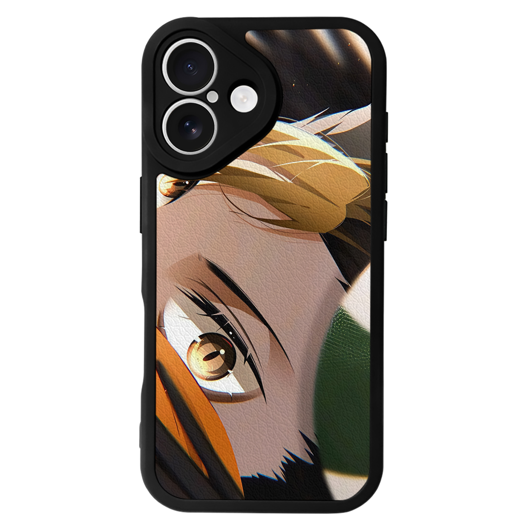 （画像用） ハイキュー!! Haikyu!! 【iPhone 16シリーズ対応】シリコンスマホケース（レザー調） 材質：シリコン